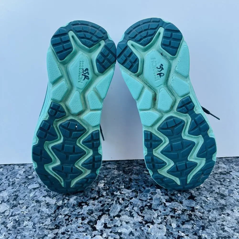 Hoka One Challenger ATR 6 Shoes Womens SZ 9.5 D Green Running Sneakers Deep Teal